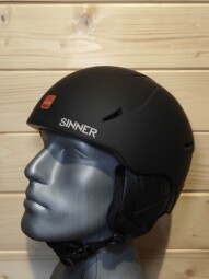 PRILBA SINNER CREST MATTE BLACK 59-62CM